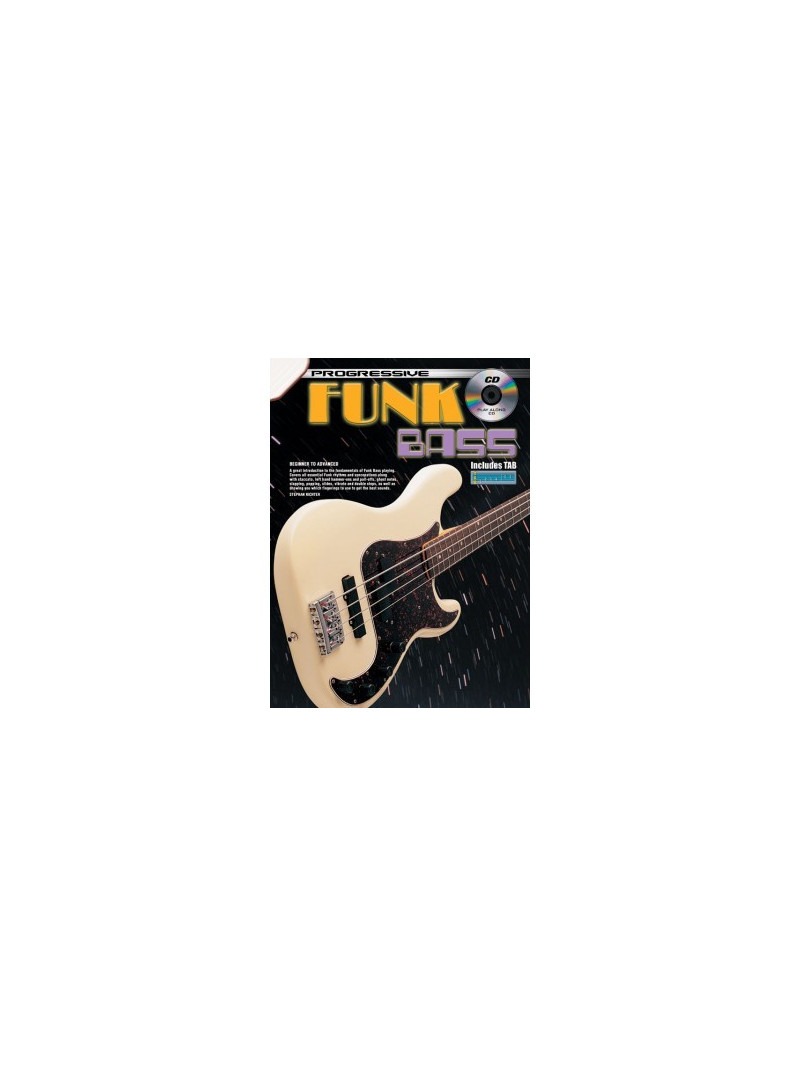 Progressive Funk Bass (book/CD)