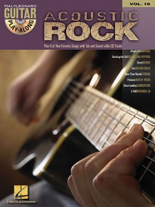 Acoustic Rock: Guitar Play-Along Volume 18 (book/CD