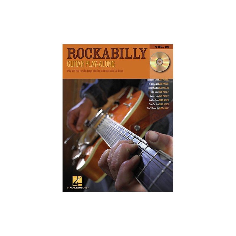 Guitar Play-Along Volume 20: Rockabilly (book/CD)
