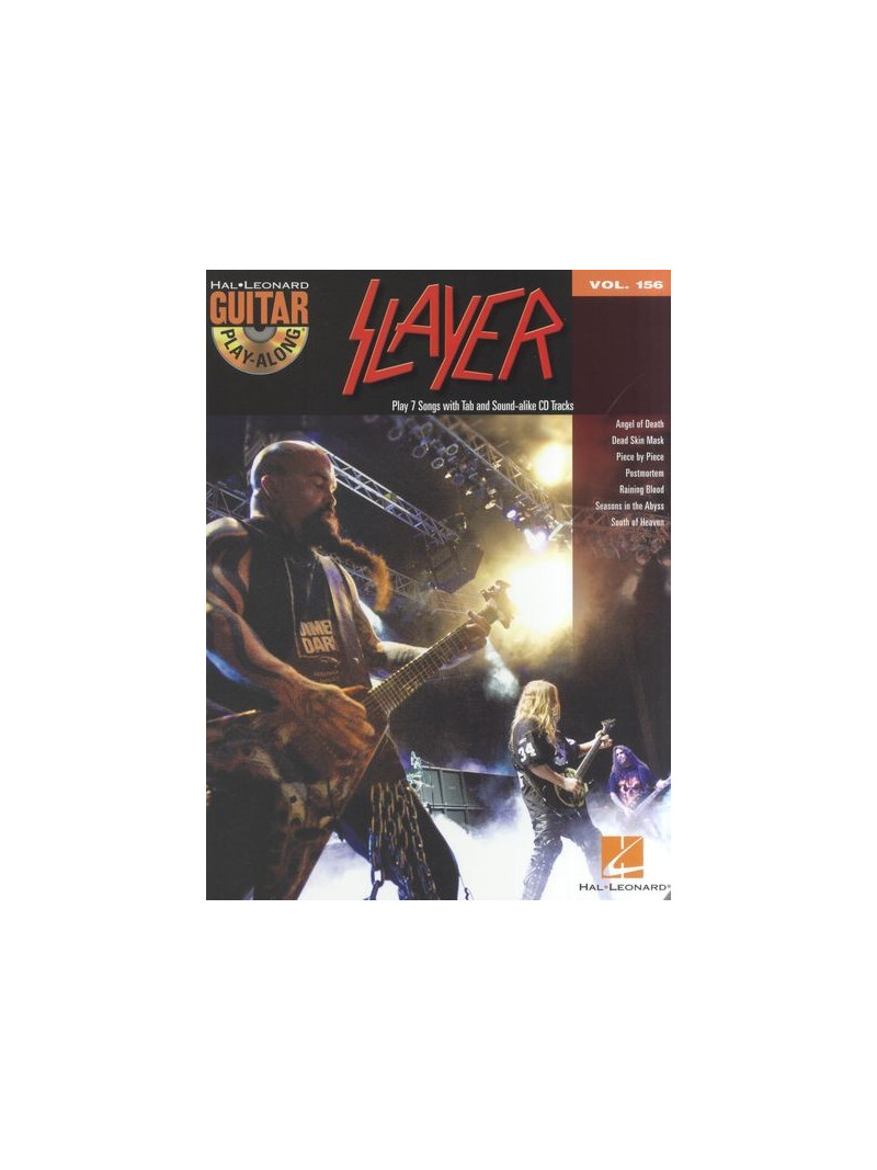 Slayer : Guitar Play-Along Volume 156 (book/CD)