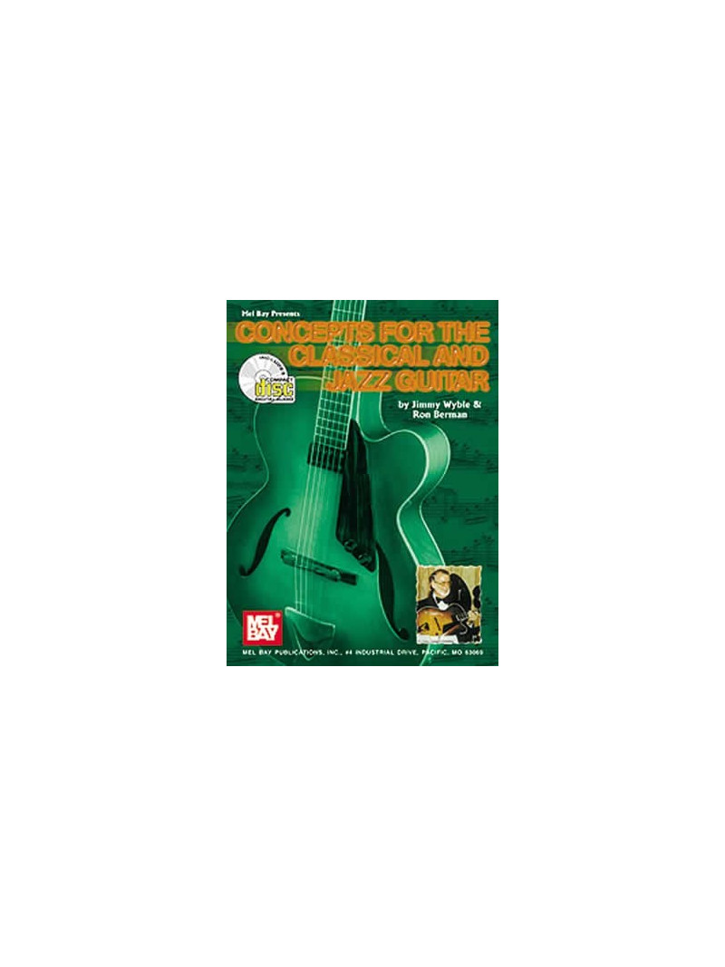 Concepts for the Classical and Jazz Guitar (book/CD)