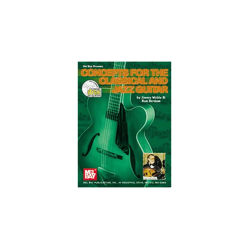Concepts for the Classical and Jazz Guitar (book/CD)