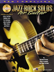 Jazz-Rock Solos for Guitar (book/CD)
