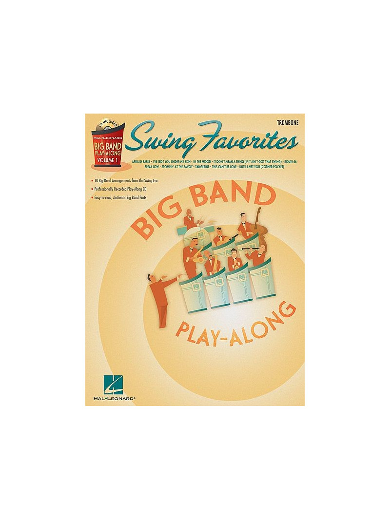 Big Band Play-Along: Swing Favorites Trombone (book/CD)