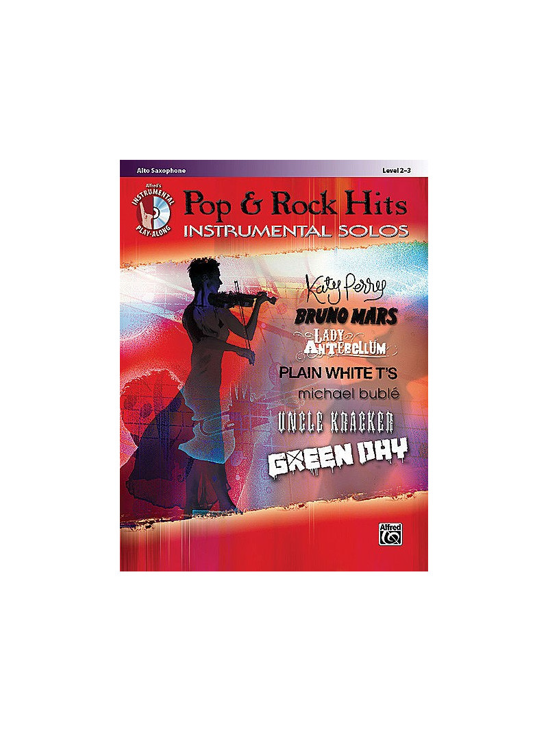  Pop & Rock Hits Instrumental Solos - Tenor Saxophone (book/CD)