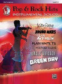 Pop & Rock Hits Instrumental Solos - Alto Sax (book/CD)