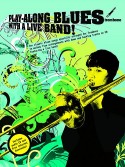 Play-Along Blues with a Live Band - Trombone (book/CD)