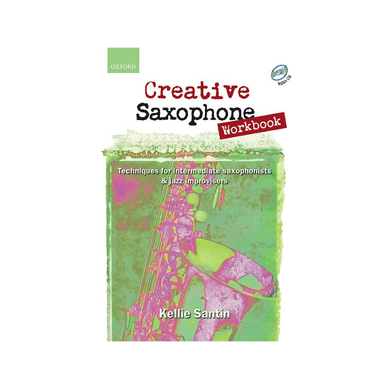 santin Creative Saxophone Workbook www.birdlandjazz.it