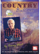 Country Ballads For Fingerstyle Guitar (book/CD)
