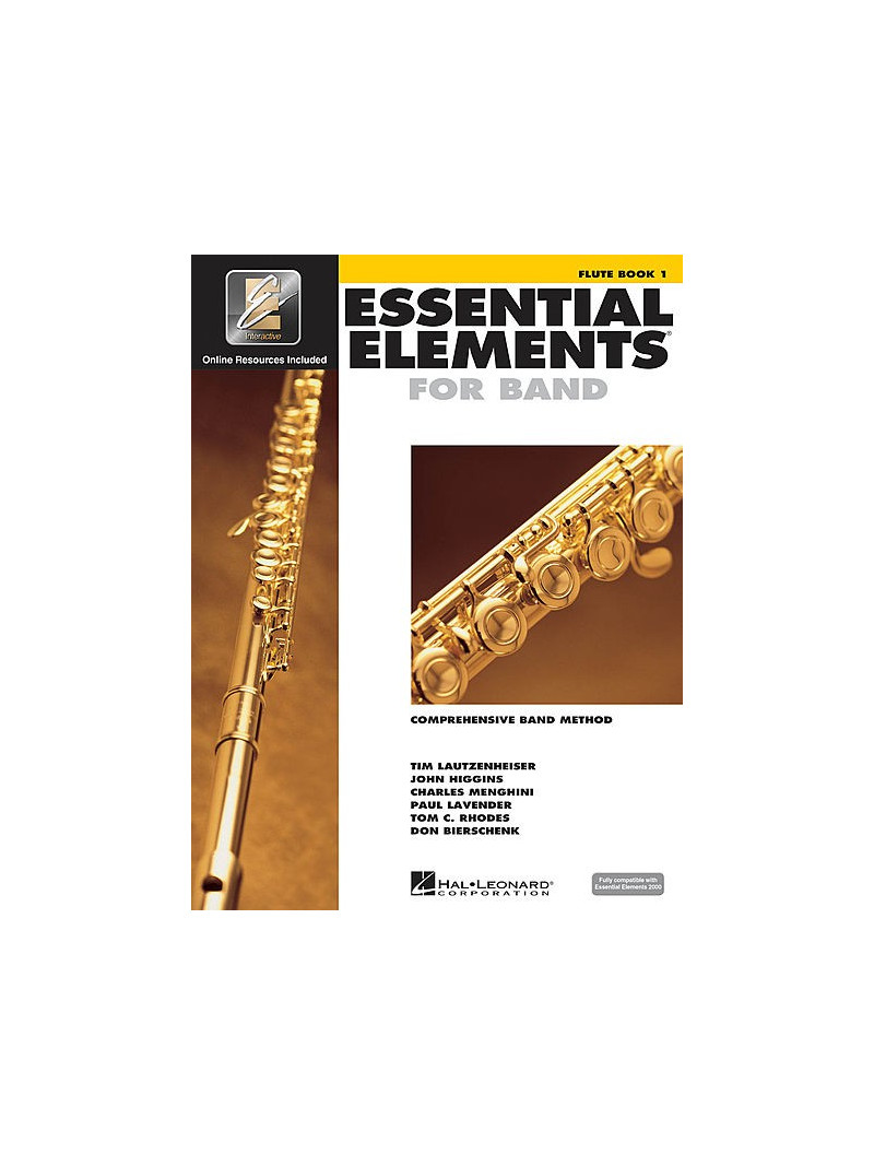 Essential Elements 2000: Flute Book 1 (book/CD/DVD)