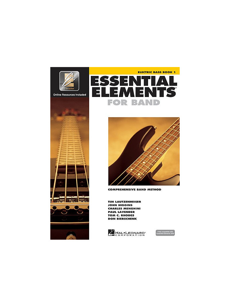 Essential Technique for Band 2000 – Electric Bass Book 1 (book/DVD)