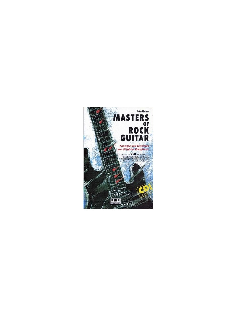 Masters of Rock Guitar (book/CD)
