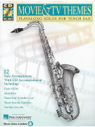 Movie & TV Themes For Tenor Sax (book/CD)