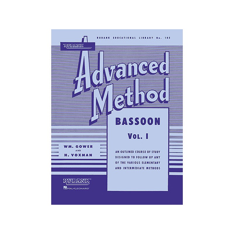 Rubank Advanced Method - Bassoon Vol. 1