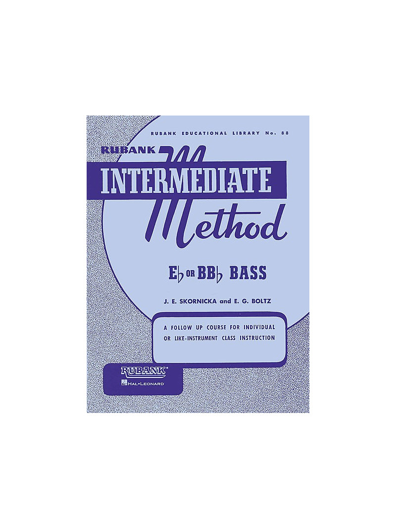 Rubank Intermediate Method - E-flat or BB-flat Bass Tuba