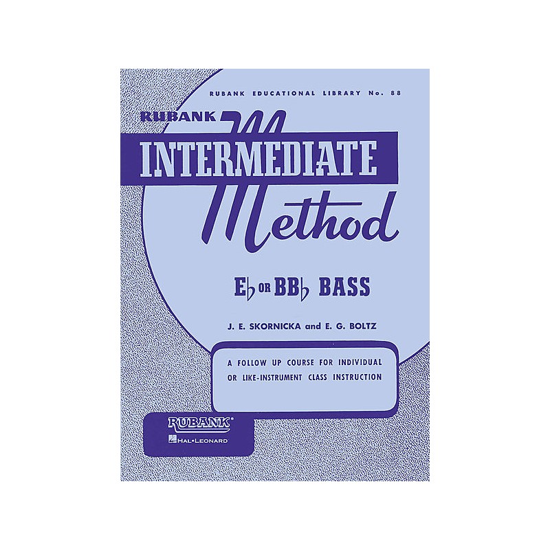 Rubank Intermediate Method - E-flat or BB-flat Bass Tuba