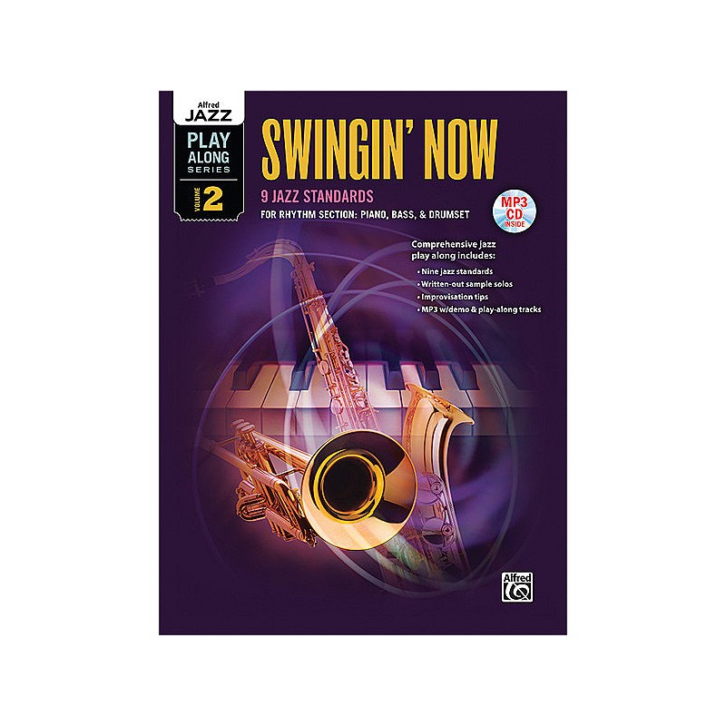 Jazz Play-Along Vol.2: Swingin' Now - Rhythm Section (book/CD MP3)