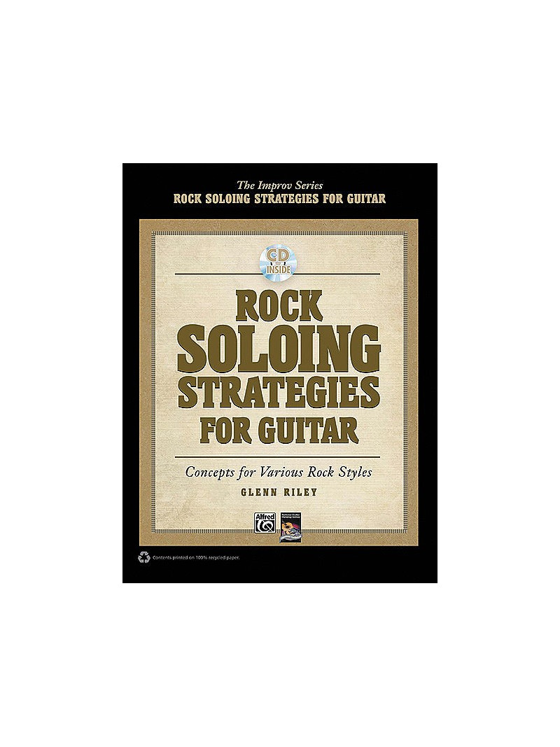 Rock Soloing Strategies for Guitar  (b00k/CD)