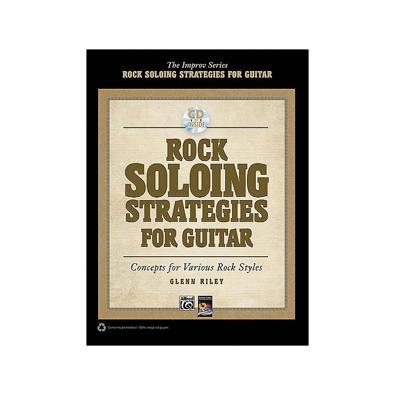 Rock Soloing Strategies for Guitar  (b00k/CD)