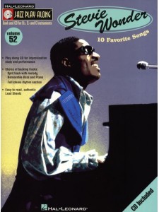 Jazz Play-Along Vol. 52: Stevie Wonder (book/CD)