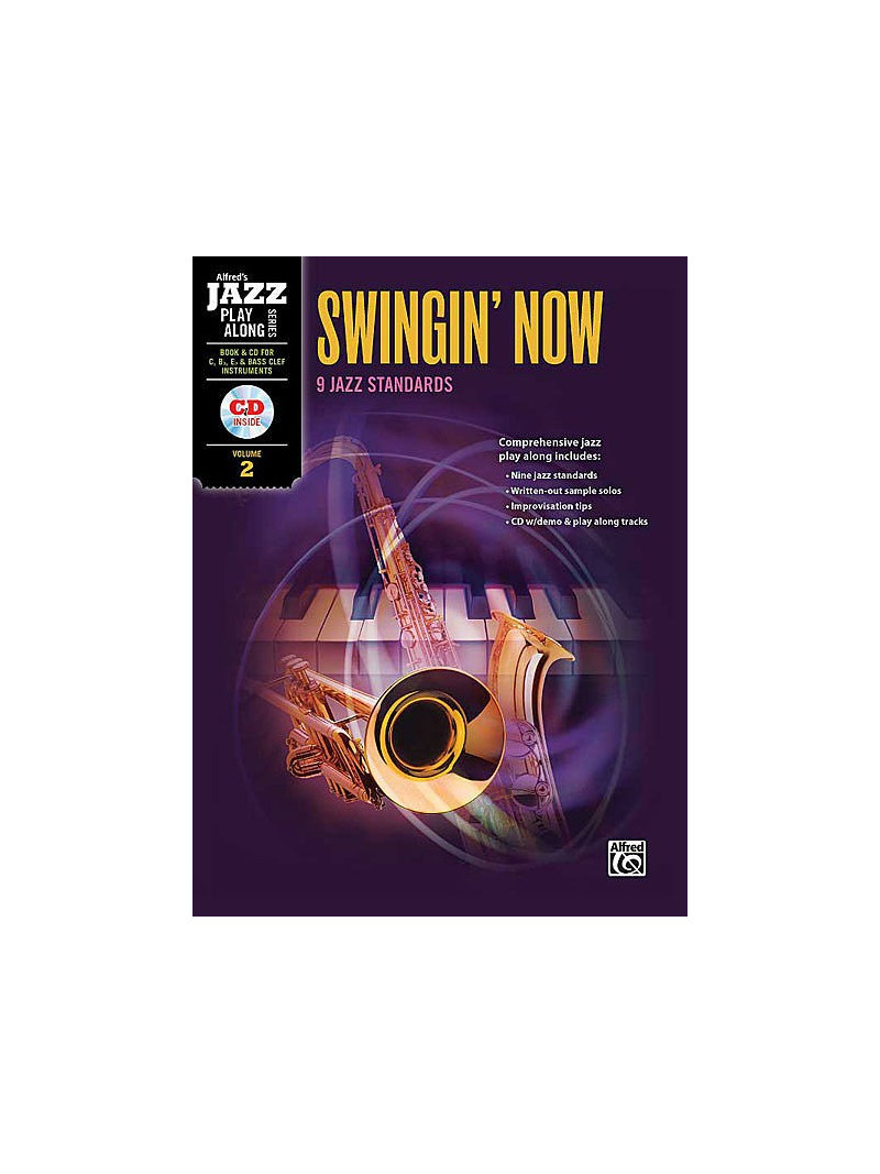 Jazz Play-Along Vol. 2: Swingin' Now (book/CD)