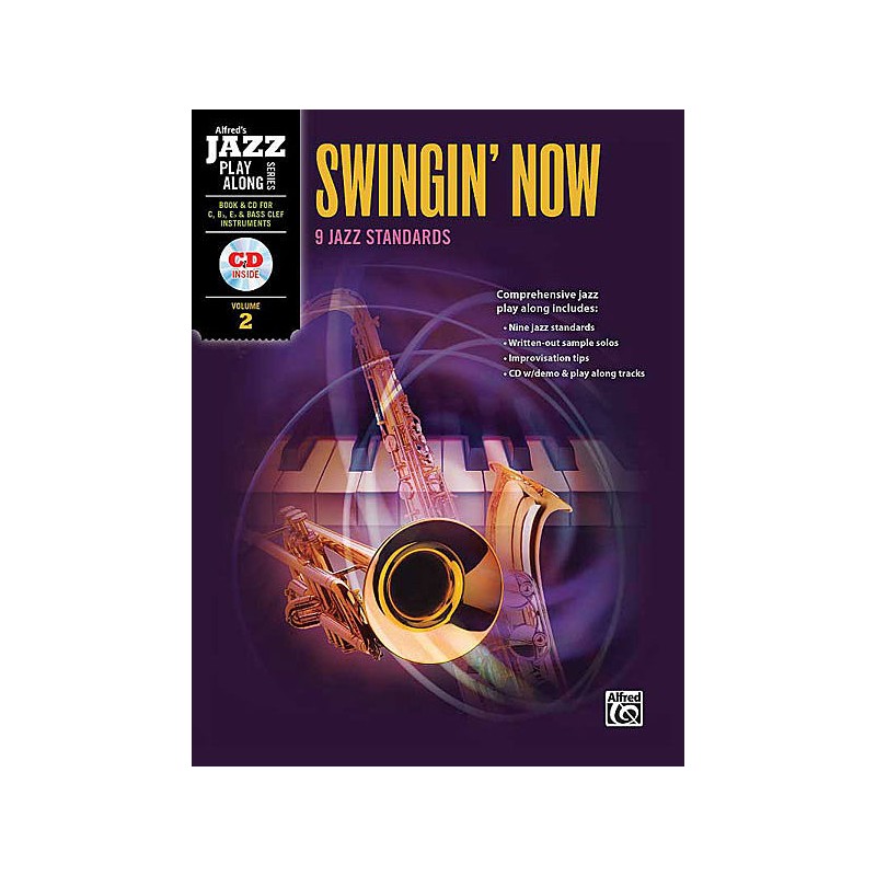 Jazz Play-Along Volume 2: Swingin' Now (book/CD)