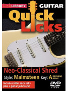 Lick Library: Quick Licks For Guitar - Malmsteen Neo-Classical Shred (DVD)