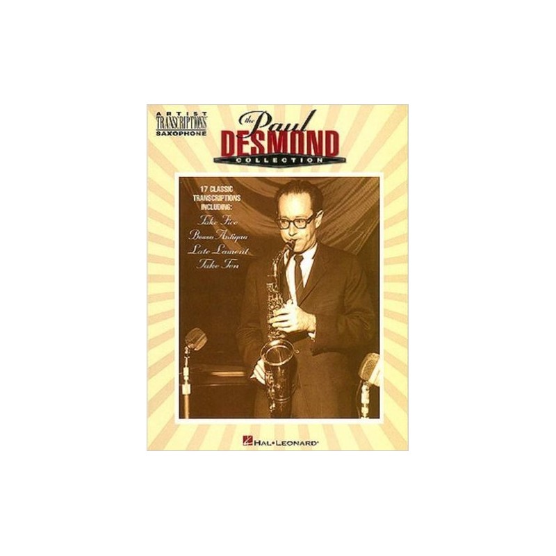 spartiti Paul Desmond, Paul Desmond sheet music www.birdlandjazz.it