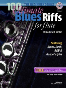 100 Ultimate Blues Riffs For Flute - Beginner Series (book/CD)