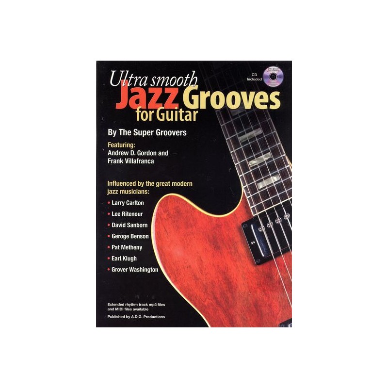Ultra Smooth Jazz Grooves for Guitar (book/CD)
