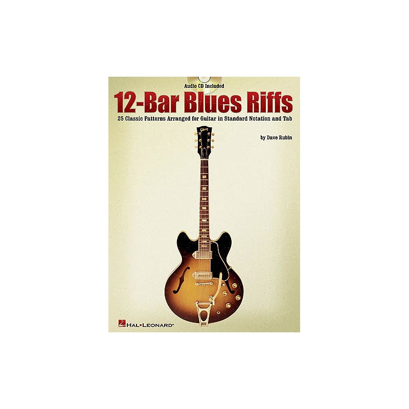 12-Bar Blues Riffs (book/CD)