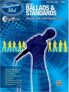 American Idol: Ballads & Standards (book/CD sing-along)