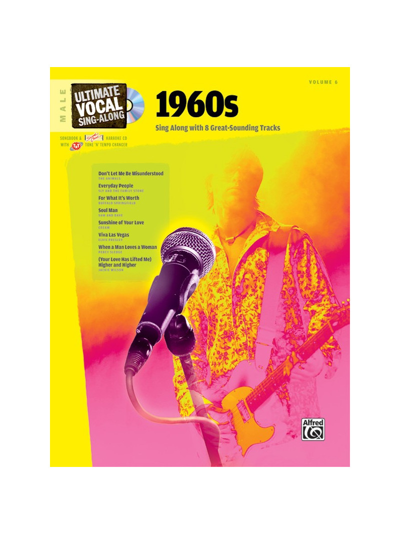 1960s: Ultimate Vocal Sing-Along Male Voice (book/CD)
