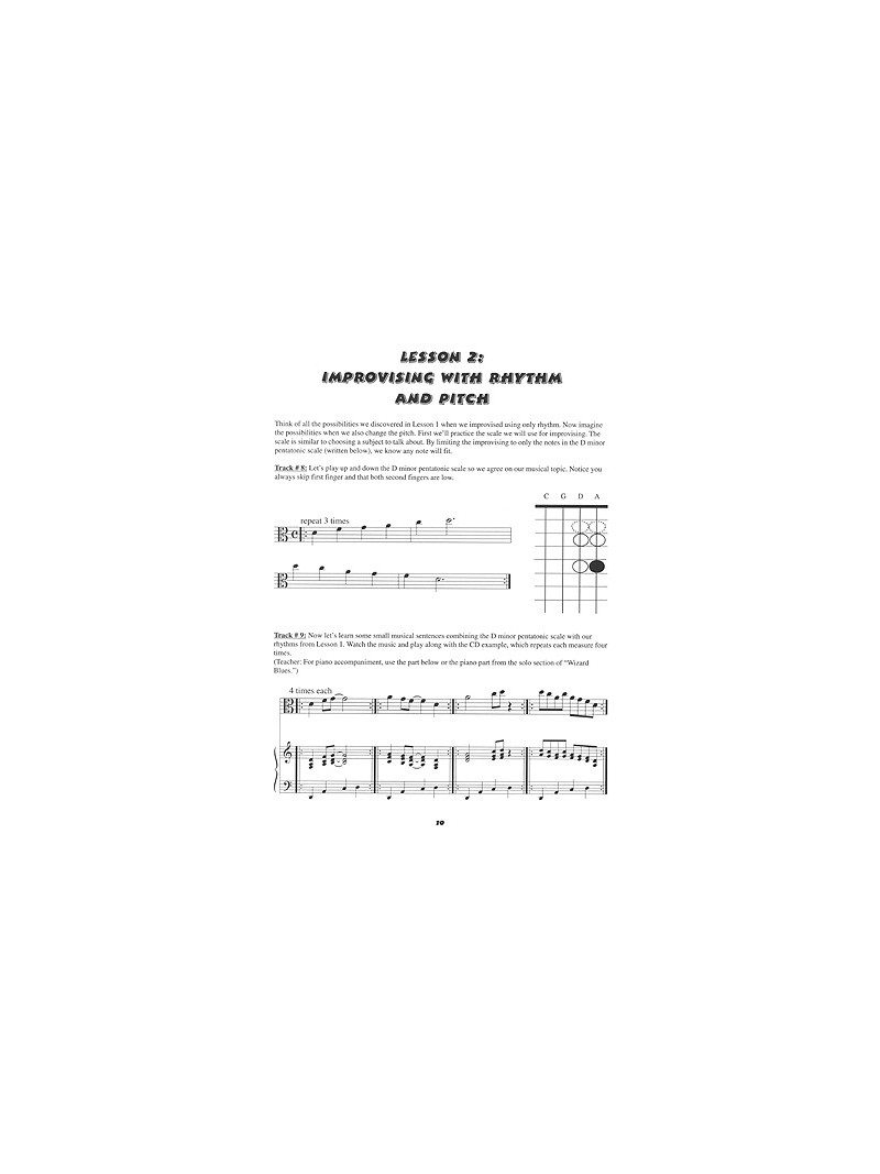 Jazz Viola Wizard: Junior (book/CD)