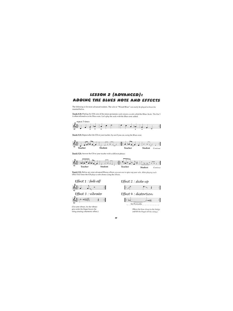 Jazz Fiddle Wizard: Junior Book 1 (book/CD)