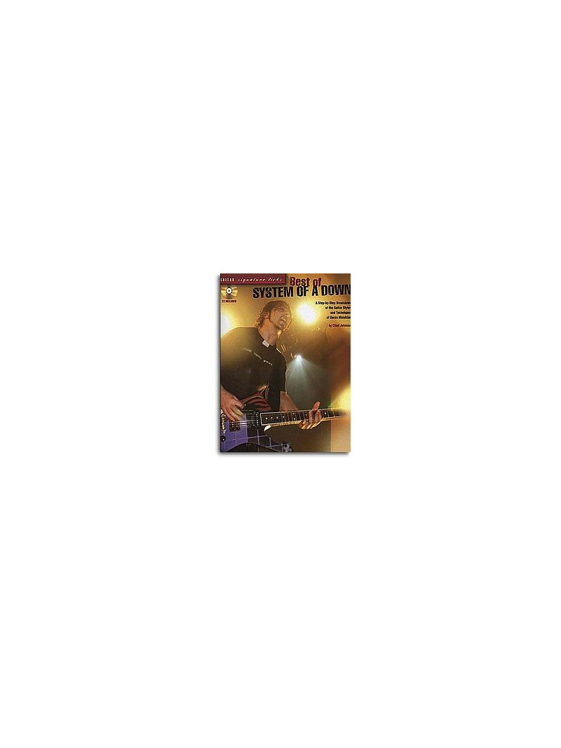 Best of System of a Down-Signature Licks (book/CD)