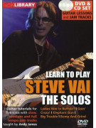 Lick Library: Learn To Play Steve Vai - The Solos (DVD/CD)