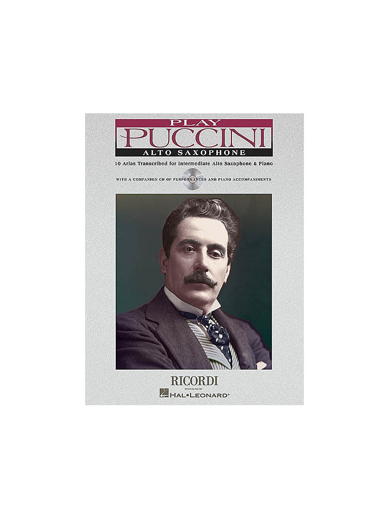 Play Puccini - Alto Saxophone (book/CD)