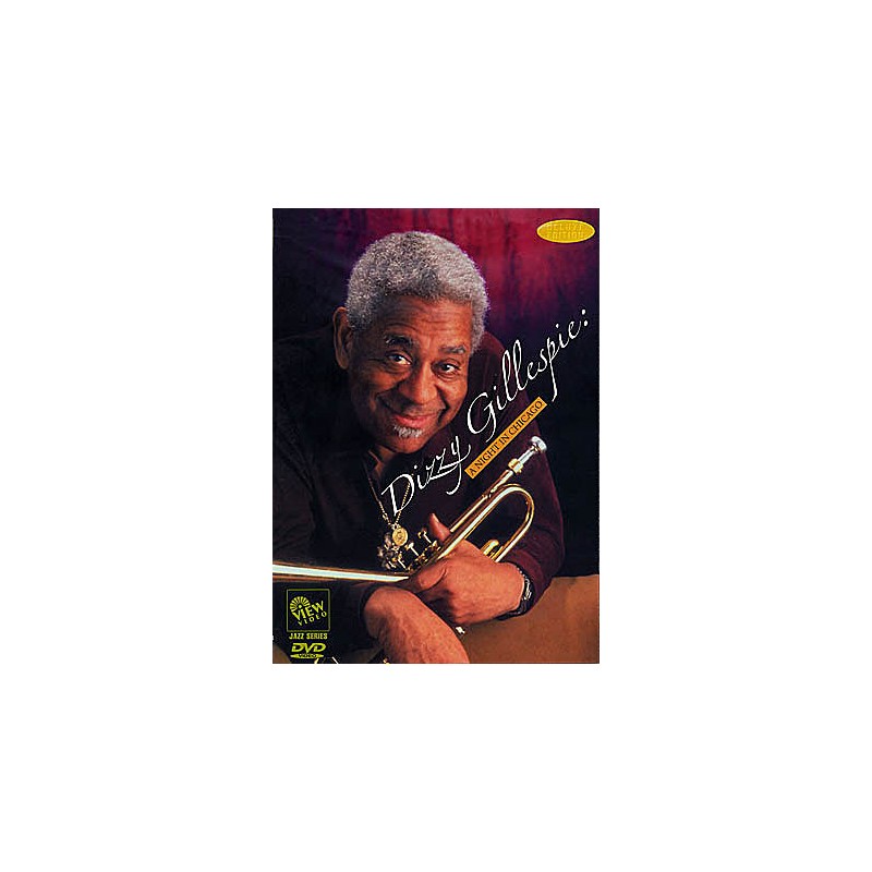 Dizzy Gillespie A Night in Chicago DVD, dvd tromba