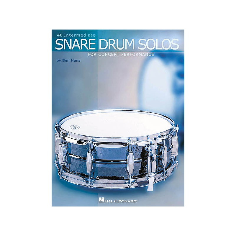hans ben 40 intermediate Snare Drum Solos www.birdlandjazz.it