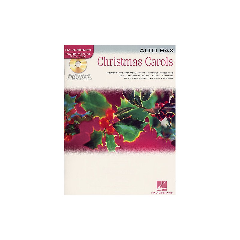Instrumental Play-Along: Christmas Carols Sax (book/CD)