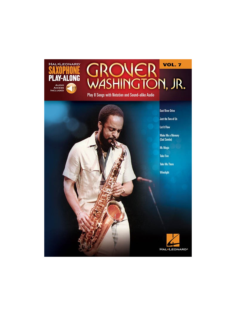 Grover Washington, Jr.: Saxophone Play-Along Volume 7 (book/CD)