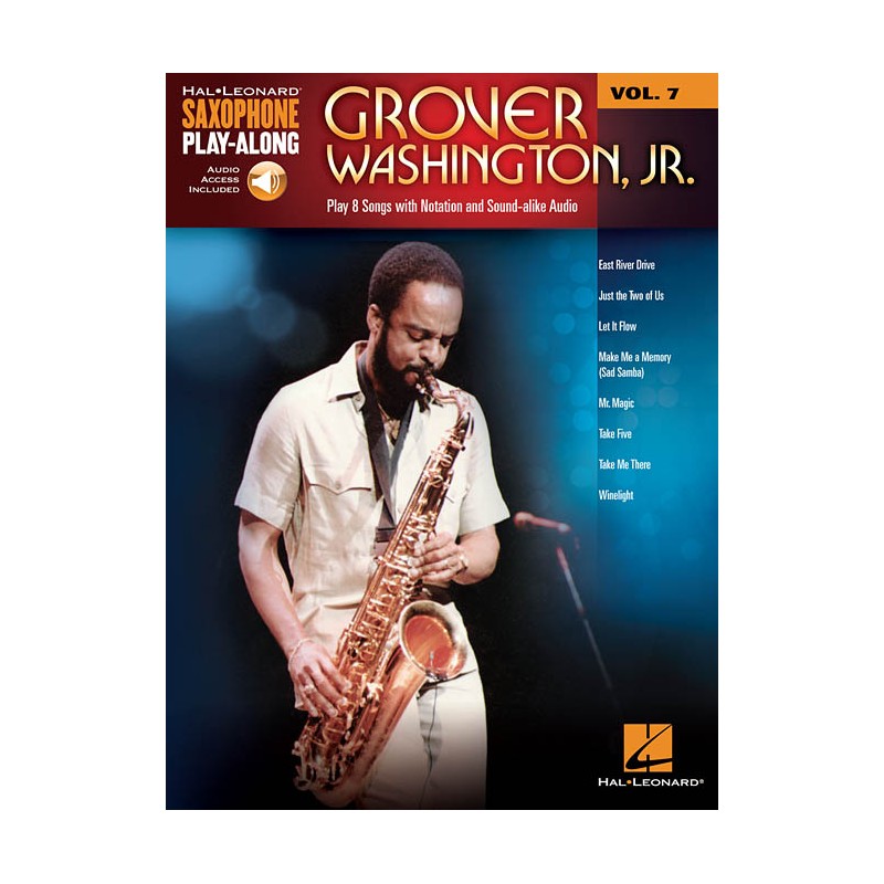 Grover Washington, Jr.: Saxophone Play-Along Volume 7 (book/CD)