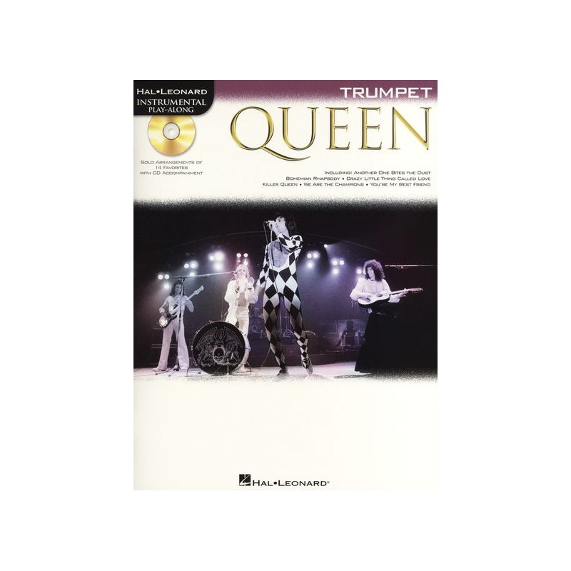 Queen - Instrumental Play-Along for Trumpet (Book/CD)