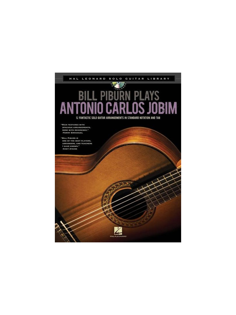 Bill Piburn Plays Antonio Carlos Jobim (book/CD)