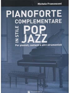 Pianoforte complementare in stile pop jazz