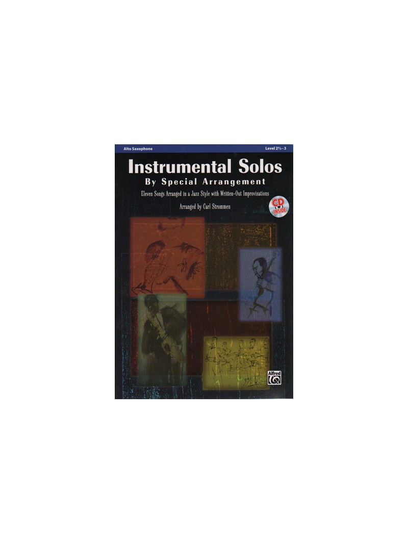 Instrumental Solos by Special Arrangement for Sax (book/CD)