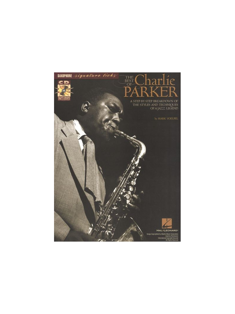 The Best of Charlie Parker-Signature Licks (book/CD)