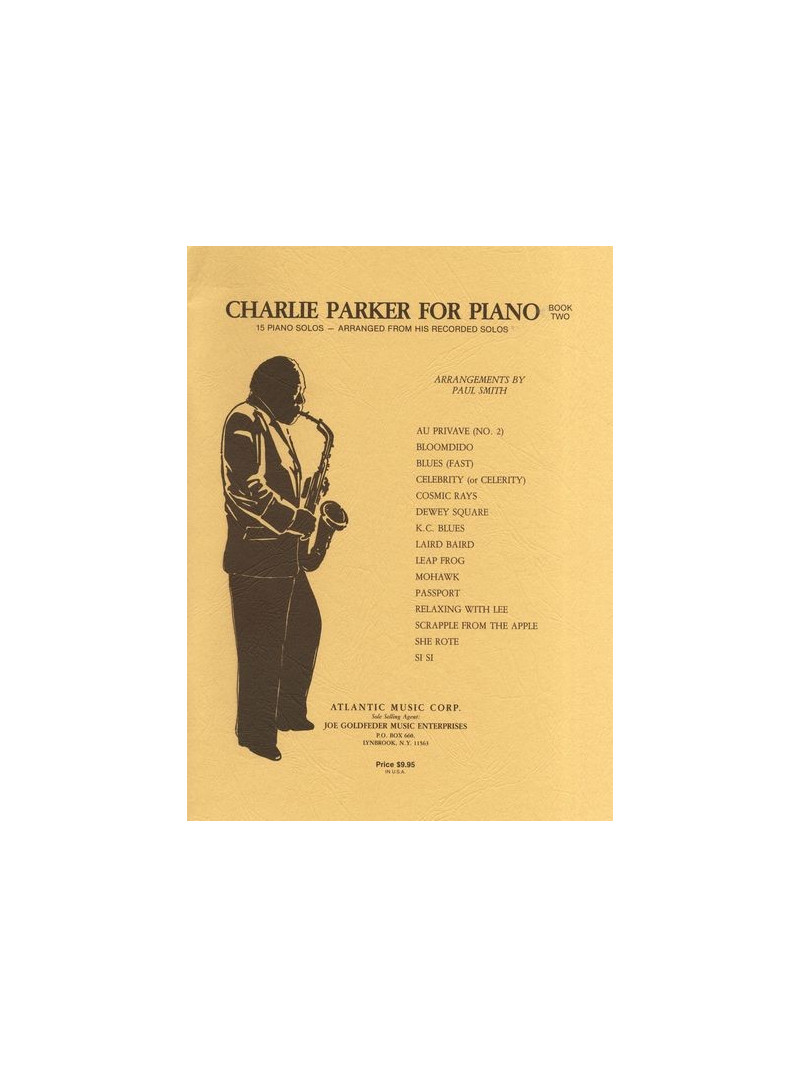 Charlie Parker For Piano - Book 2