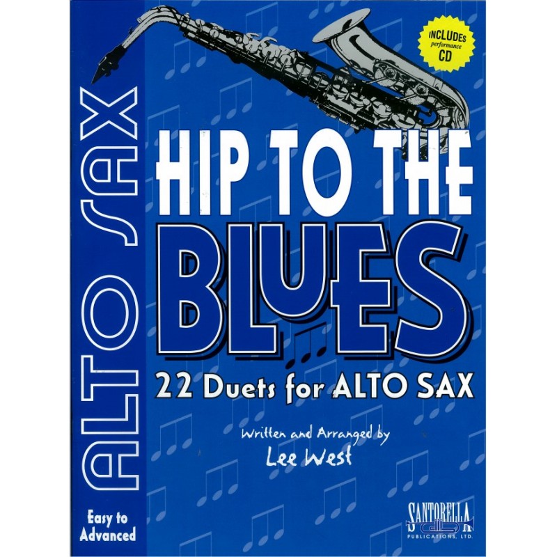 Hip To The Blues Jazz Duets Alto Sax 